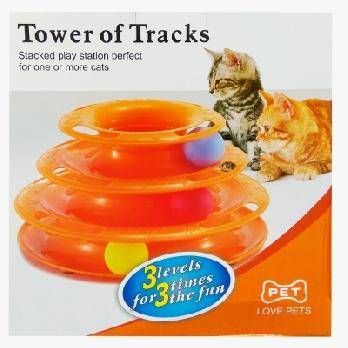 Tower of Tracks Cat Toy