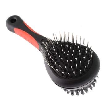 Double Sided Bristle Pin Dog Grooming Brush (Large)