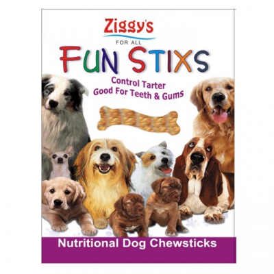 Ziggy's Fun Stixs Natural Flavour 400 Gm
