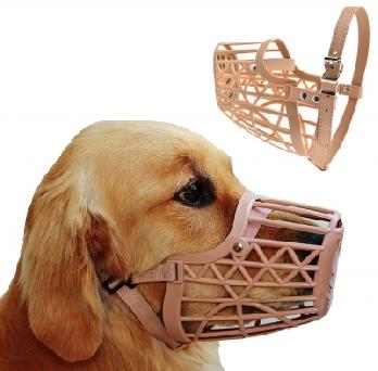 Pets Friend Adjustable Muzzle Cum Mouth Cover for Dog 