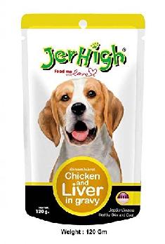 Jerhigh Chicken And Liver Gravy 120 Gm