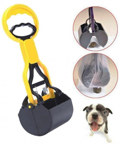 Plastic Scooper with Handle (Medium)