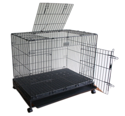 CAGE LARGE GREY BLACK 36 INCH 