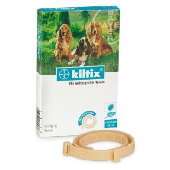 Bayer Kiltix Collar for Fleas and Ticks (Medium)